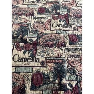 Mastercraft Nature's Reward Tapestry Upholstery Fabric Sample 26x56 Botanical